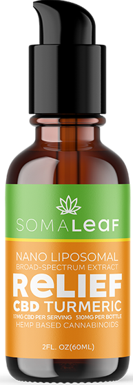SomaLeaf Relief - CBD Turmeric