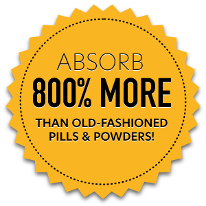 Absorb 800% more!